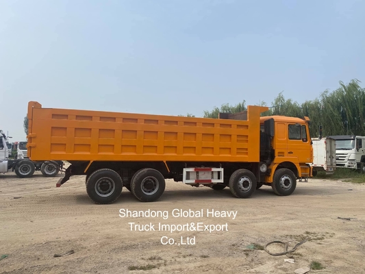 کامیون های کمپرسی شاکمن 8*4 12 چرخ F3000 X3000 دست دوم