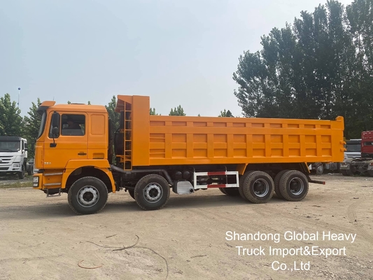 کامیون های کمپرسی کمپرسی Sinotruk HOWO Sitrak Shacman 8*4 F3000 X3000 دست دوم