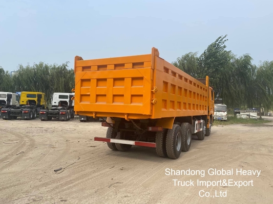 کامیون های کمپرسی کمپرسی Sinotruk HOWO Sitrak Shacman 8*4 F3000 X3000 دست دوم