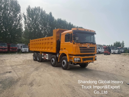 کامیون های کمپرسی کمپرسی Sinotruk HOWO Sitrak Shacman 8*4 F3000 X3000 دست دوم