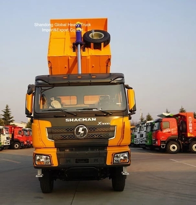 کامیون های کمپرسی شاکمن 8*4 12 چرخ 380 اسب بخار F3000 X3000 f2000 با کیفیت بالا و دست دوم