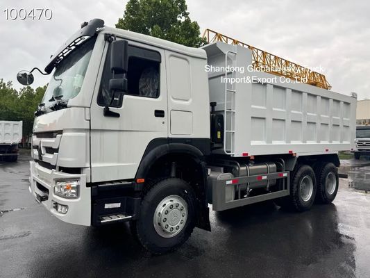 HOWO 6x4 Dump Truck with 371HP Engine Reinforced 6×4 Chassis and High-Strength Cargo Body for Nigeria Mining