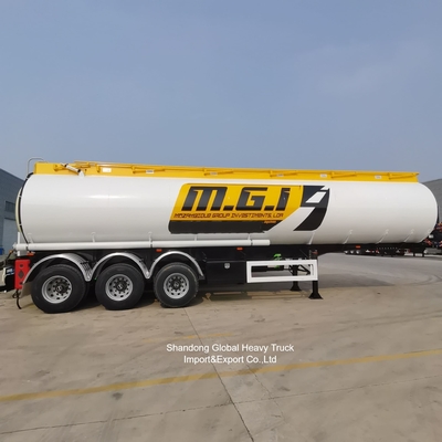 3 محور 45000L نفت کش سنگین نیمه تریلر