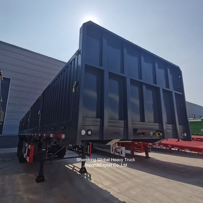 نیمه تریلر حصار فولادی سه محور برای حمل و نقل محموله