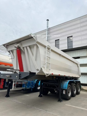 سه محور فولاد نیمه تریلر 95000kg ظرفیت بار