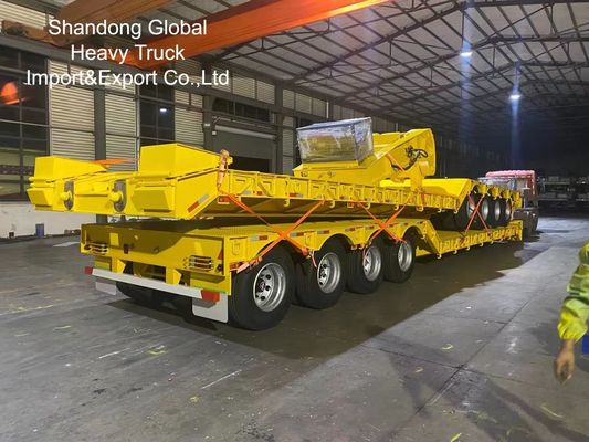 نیمه تریلر سه محور 40FT سنگین - ECE، CE گواهی شده