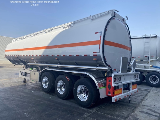 3- محور 45000L دیزل بنزین تانکر نیمه تریلر با ترمز ABS