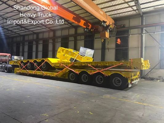 نیمه تریلر سه محور 40FT سنگین - ECE، CE گواهی شده