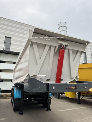 سه محور فولاد نیمه تریلر 95000kg ظرفیت بار