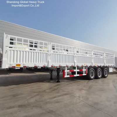 تریلر نیمه‌‌کفی فولادی 3 محور برای حمل بار فله