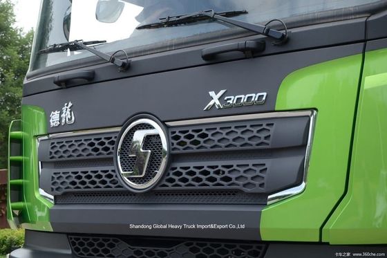 کامیون کمپرسی شاکمن X3000 8X4 CNG با موتور 380 اسب بخار، فرمان چپ، نو