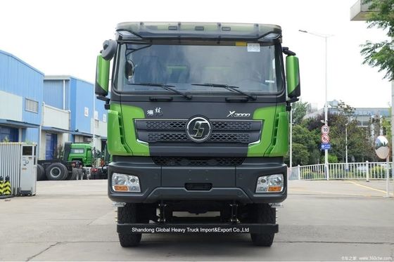 کامیون کمپرسی شاکمن X3000 8X4 CNG با موتور 380 اسب بخار، فرمان چپ، نو