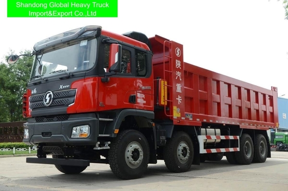 شاکمن F3000 X3000 H3000 M3000 هوو 371 380 375 8X4 کامیون کمپرسی سنگین