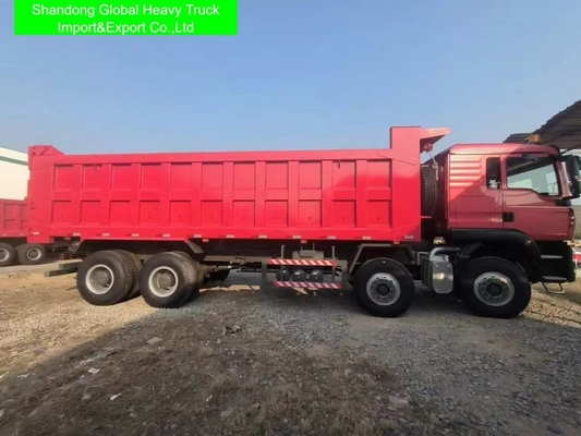 شاکمن F3000 X3000 H3000 M3000 هوو 371 380 375 8X4 کامیون کمپرسی سنگین