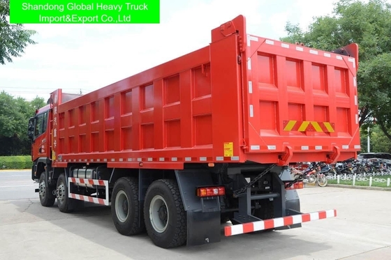 شاکمن F3000 X3000 H3000 M3000 هوو 371 380 375 8X4 کامیون کمپرسی سنگین
