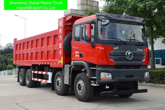 شاکمن F3000 X3000 H3000 M3000 هوو 371 380 375 8X4 کامیون کمپرسی سنگین