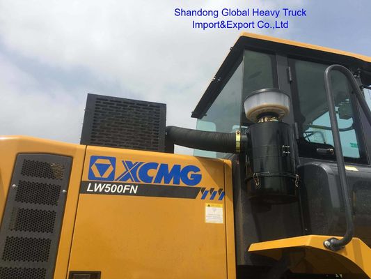 لودر چرخ‌دار جلو XCMG XC948E با ظرفیت بار اسمی 4 تن، سطل 2.4 متر مکعبی و مشخصات 7882*2500*3405 میلی‌متر