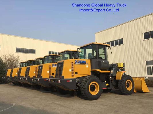 لودر چرخ‌دار جلو XCMG XC948E با ظرفیت بار اسمی 4 تن، سطل 2.4 متر مکعبی و مشخصات 7882*2500*3405 میلی‌متر