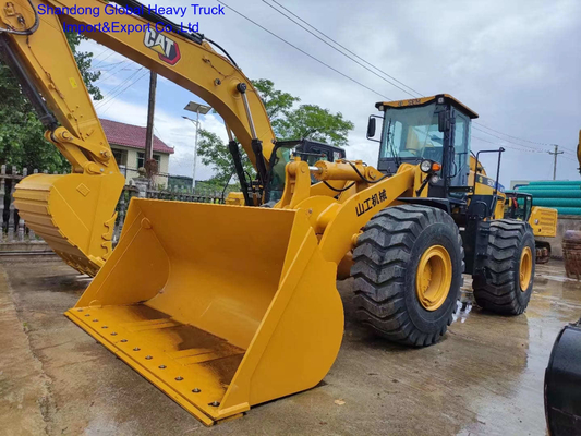 SEM655D 6-9t چرخ بارگیری پیشانی بارگیری ماشین آلات ساختمانی