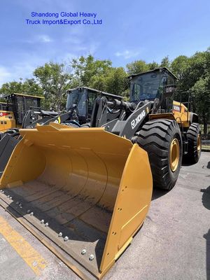 لودر چرخ‌دار جلو XCMG XC948E با ظرفیت بار اسمی 4 تن، سطل 2.4 متر مکعبی و مشخصات 7882*2500*3405 میلی‌متر