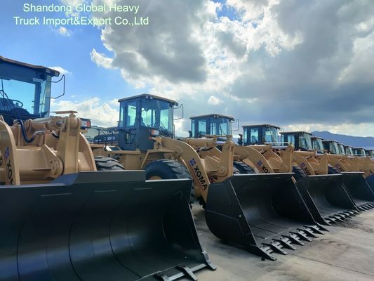 بارگذاری چرخ XCMG ZL50GN دست دوم با بار 5 تن و قدرت 162 کیلو وات برای معدن و ساخت و ساز