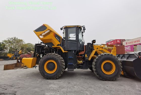 لودر چرخدار 5.5 تنی XCMG XC958 با سطل 3.2 متر مکعبی و قدرت موتور 162 کیلووات