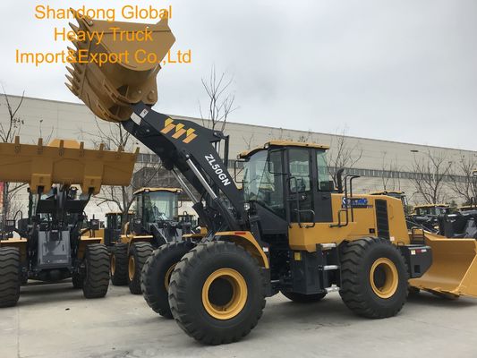 لودر چرخدار 5.5 تنی XCMG XC958 با سطل 3.2 متر مکعبی و قدرت موتور 162 کیلووات