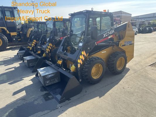xcmg چرخ بارگذاری کننده چینی جدید مینی کوچک Backhoe CE EPA یورو 5 کیفیت بالا محبوب Xc740K