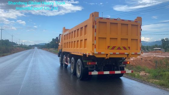 کامیون کمپرسی سنگین با ظرفیت بار 30 تا 35 تن، باک سوخت 400 لیتری و لاستیک 12.00R20