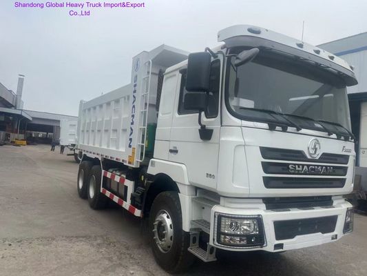 کامیون کمپرسی شاکمن F3000 نو با ظرفیت بار 30 تن، استاندارد آلایندگی یورو 2 و سیستم هیدرولیک HYVA