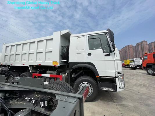 Sinotruk HOWO 400HP 420HP کامیون سنگین با راننده چپ / راست دست و صندلی تعلیق هوا