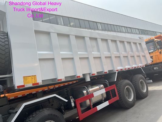 Sinotruk HOWO 400HP 420HP کامیون سنگین با راننده چپ / راست دست و صندلی تعلیق هوا