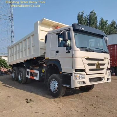 Sinotruk HOWO 400HP 420HP کامیون سنگین با راننده چپ / راست دست و صندلی تعلیق هوا