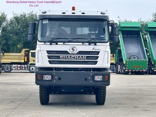 کامیون کمپرسی سنگین شاکمن F3000 با گیربکس دستی 12 سرعته FAST، محورهای عقب MAN 16T و مخزن آلیاژ آلومینیوم 400 لیتری