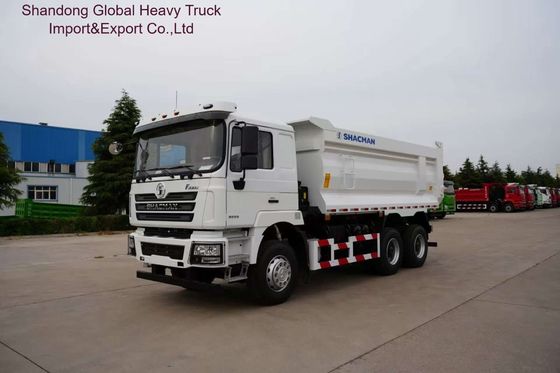 کامیون کمپرسی سنگین شاکمن F3000 با گیربکس دستی 12 سرعته FAST، محورهای عقب MAN 16T و مخزن آلیاژ آلومینیوم 400 لیتری