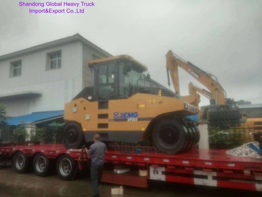 XCMG XP203 20 Tons Pneumatic Tyre Road Roller with 40cm Compaction Depth and SC8D175.2G2B1 Diesel Engine