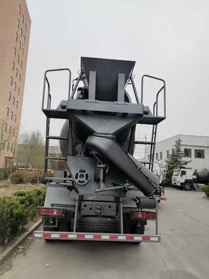 کامیون میکسر بتن HOWO با شاسی سنگین، موتور 400 اسب بخار، ظرفیت 20 متر مکعب و راندمان بالا