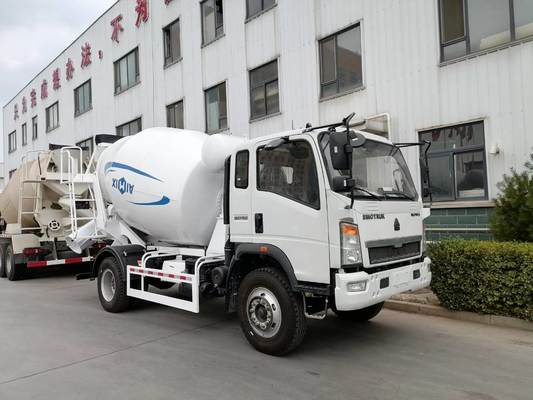 HOWO Sinotruk 10 Cbm 6X4 کامیون مخلوط کنکریت با حداکثر قدرت 380 اسب بخار برای حمل و نقل سنگین