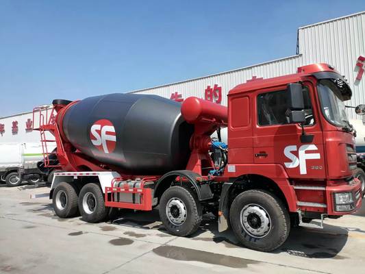 HOWO 8×4 Concrete Mixer Truck with 12m³ Capacity and Heavy-Duty Chassis for Large Construction Projects
