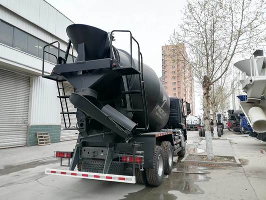 کامیون میکسر بتن 6X4 سنگین وزن سینوتراک HOWO با ظرفیت 12 متر مکعب و باربری 30 تن و موتور 300-400 اسب بخار