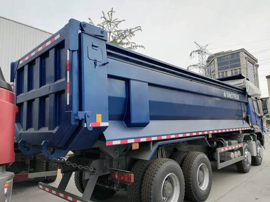 کامیون میکسر بتن HOWO بازسازی شده با ظرفیت 10 متر مکعب و موتور 371 اسب بخار برای تحویل بتن مقرون به صرفه