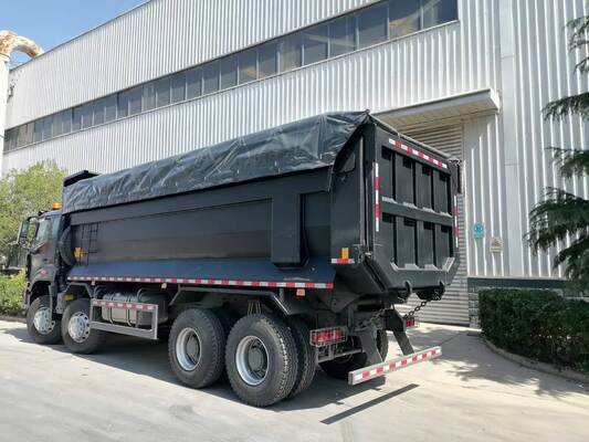 کامیون میکسر بتن HOWO بازسازی شده با ظرفیت 10 متر مکعب و موتور 371 اسب بخار برای تحویل بتن مقرون به صرفه