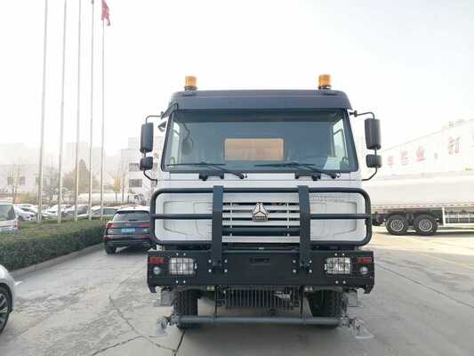 HOWO Nx 6X4 380HP 25000 لیتر آب آشامیدنی مخزن آب پاشنده کامیون با شاسی تقویت شده