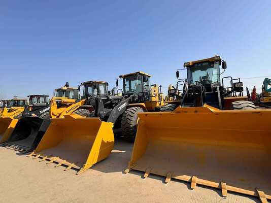 XCMG ZL50GN 5 تن چرخ بارگیری با 3.0m3 Rock Bucket و 162kW قدرت نامی برای ساخت و ساز