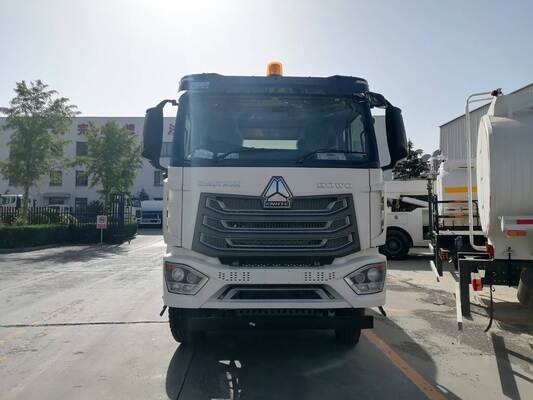 کامیون میکسر بتن جدید Sinotruk HOWO 8×4 با ظرفیت دیگ 12-16 متر مکعب و موتور 371-400 اسب بخار برای ساخت و ساز سنگین