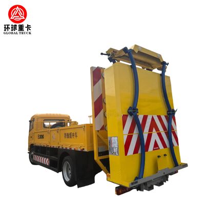 HOWO 4×2 کامیون پکن تصادف موتور دیزل با سیستم کنترل هیدرولیک و طراحی ماژولار جذب انرژی برای ایمنی بزرگراه