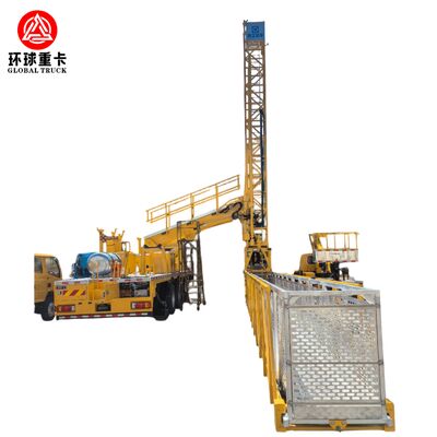 Euro 3 Emission Standard Bridge Inspection Vehicle with 12m-20m Working Reach and XCMG Upper Structure