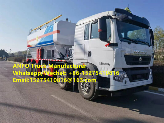 Эрдэнэт Тавантолгой 15T on-site mixing and charging machine ANFO explosive truck Emulsion Blasting mobile explosive Manufacturing Unit Монголын нүүрсний төмрийн уурхайн тэсэлгээний үйлчилгээ MMU
