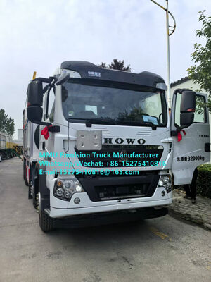 کامیون امولسیون مخلوط و بارگیری هوشمند HOWO 15T BCRH-15 با کیفیت خوب برای خدمات انفجار معدن در مغولستان، قزاقستان، ازبکستان، اندونزی، کنگو، گینه، تانزانیا MMU