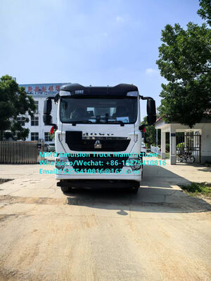 کامیون امولسیون مخلوط و بارگیری هوشمند HOWO 15T BCRH-15 با کیفیت خوب برای خدمات انفجار معدن در مغولستان، قزاقستان، ازبکستان، اندونزی، کنگو، گینه، تانزانیا MMU